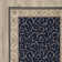 Godfrey Oriental Flatweave Navy Blue Area Rug
