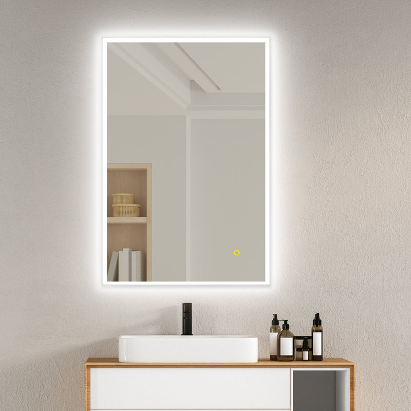 Miroir de salle de bain mural
