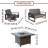 Patio Conversation Set with Cushions