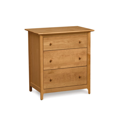 Sarah 3 - Drawer Solid Wood Dresser