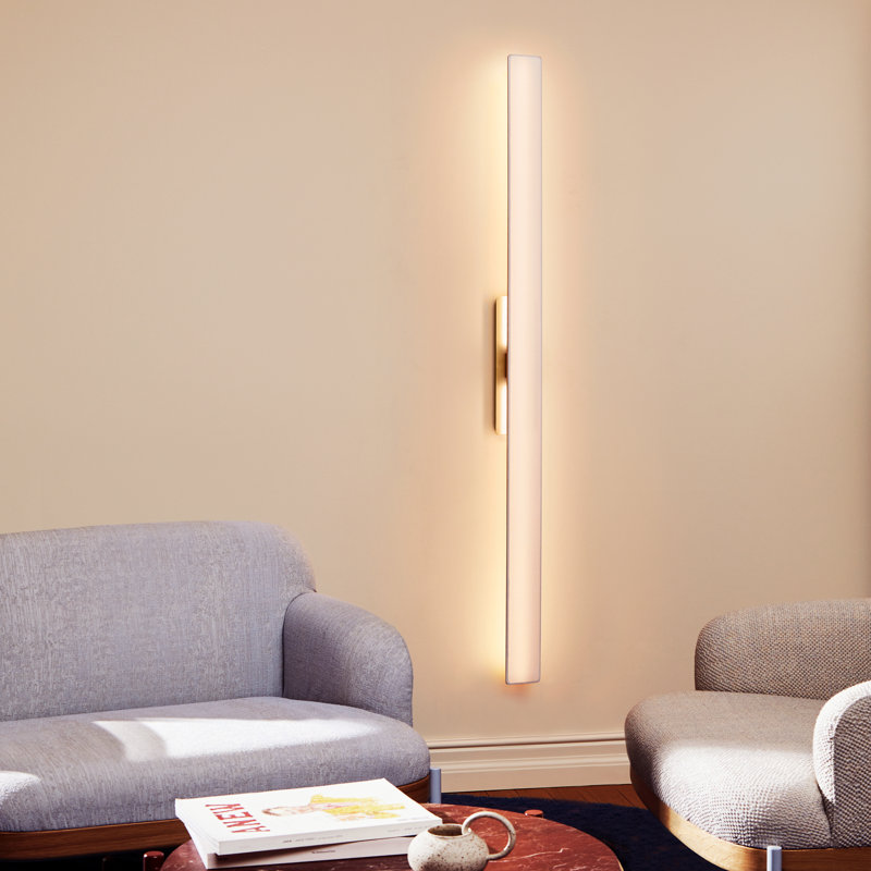 Flush Mounted Sconce Fly Ap Vela, White Calacatta Marble