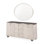 Fantosini Sideboard With Wall Mirror - Silver Mist