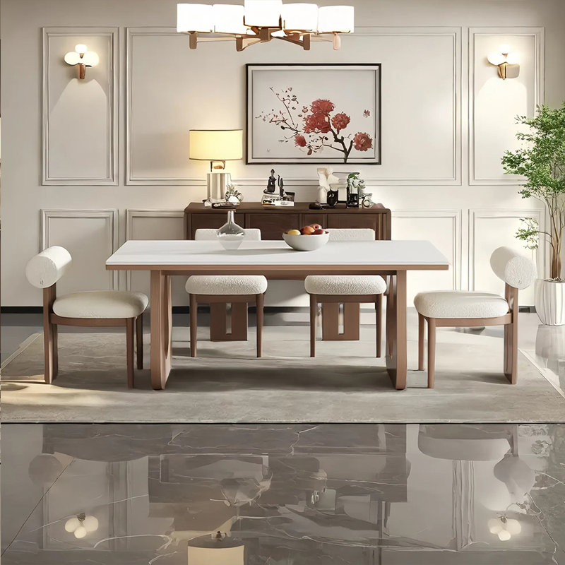 Ensemble de table et chaises Vintage, H 29,52 po x L 59,05 po x l 31,49 po
