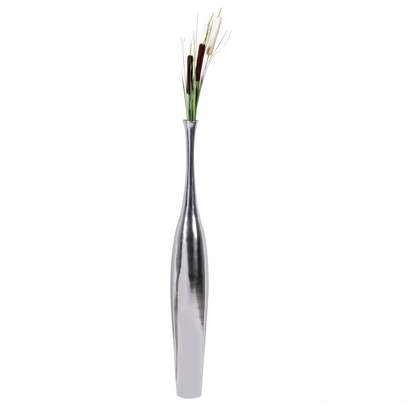Miera Metal Floor Vase, 100cm H x 13cm W x 13cm D
