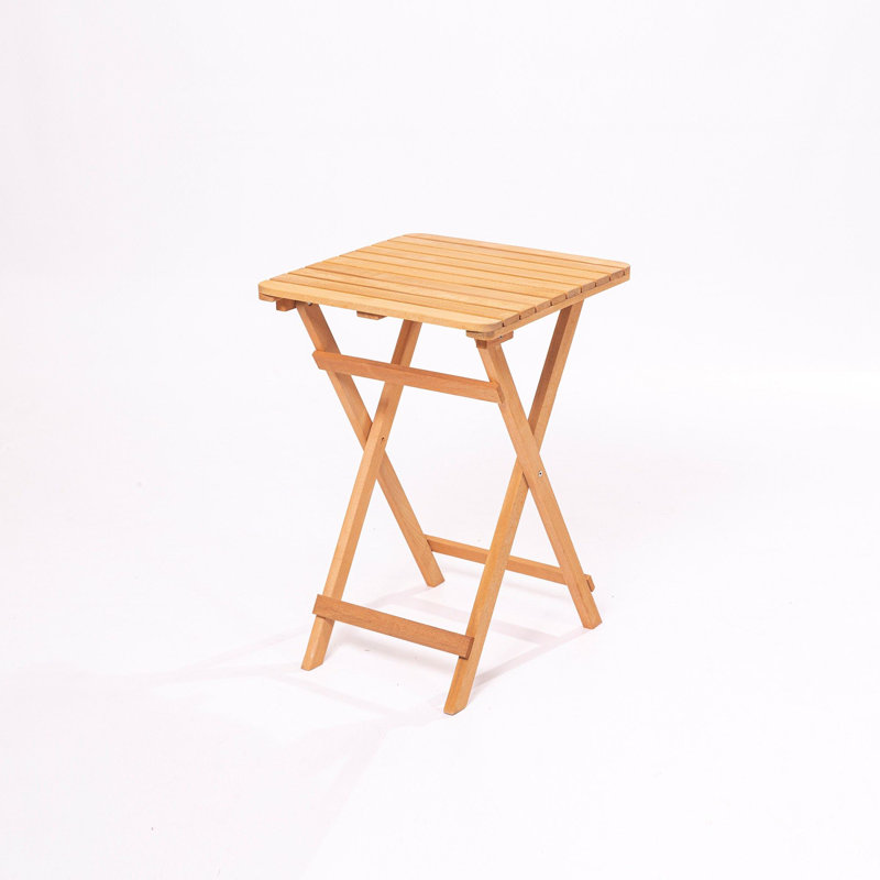 Ambrea Rectangular Folding Outdoor Side Table , cm W cm D, 72" H x 50" W x 50" D