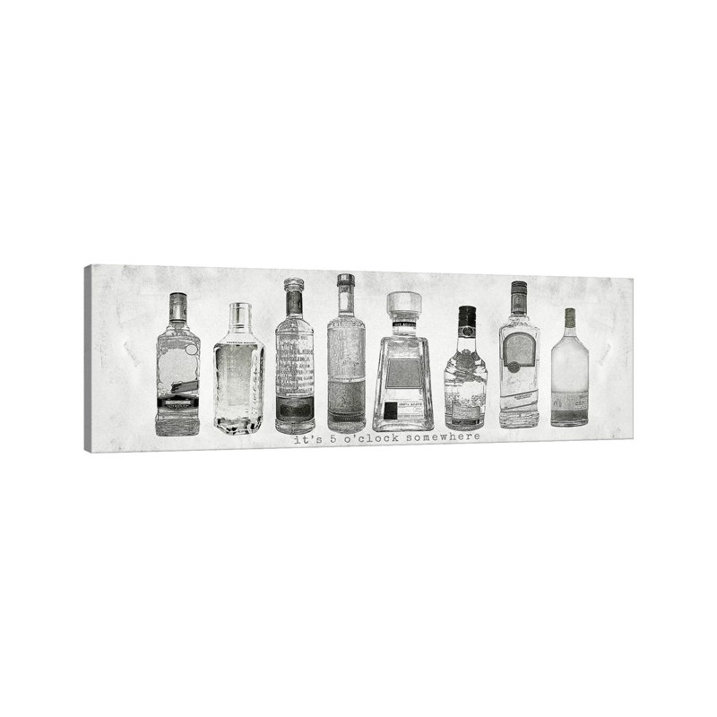 5 O'Clock Somewhere by Natalie Carpentieri - Wrapped Canvas Panoramic Gallery-Wrapped Canvas Giclée