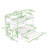 Twin Over Full Wood Bunk Bed With Twin Trundle, Charging Port, LED Light And Storage Stairs-663126336
