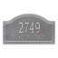 Penhurst Personalized Grande 2-Line Wall Address Plaque-6543418-6543557