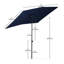 182.9cm X 131.05cm Rectangular Market Parasol-453624121
