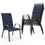 Ensemble de 4 chaises de patio empilables Ronda-824350953-824350954
