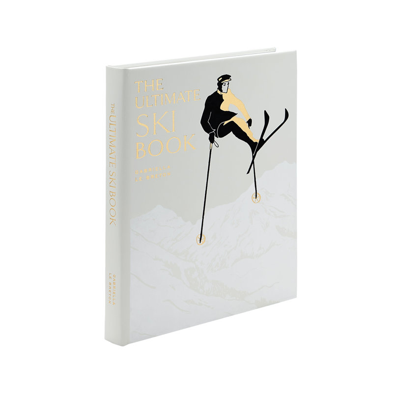The Ultimate Ski Book Leather Bound Book