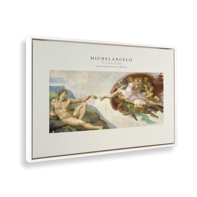 La création d'Adam par Michel-Ange v2