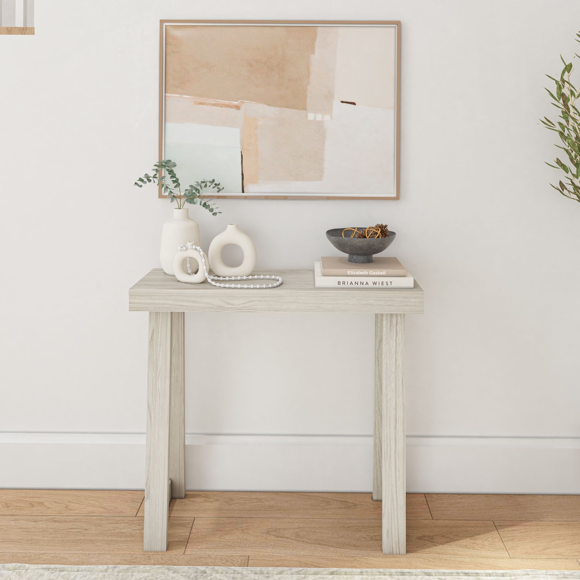 Wade Logan® Bahez Solid Wood Console Table & Reviews | Wayfair