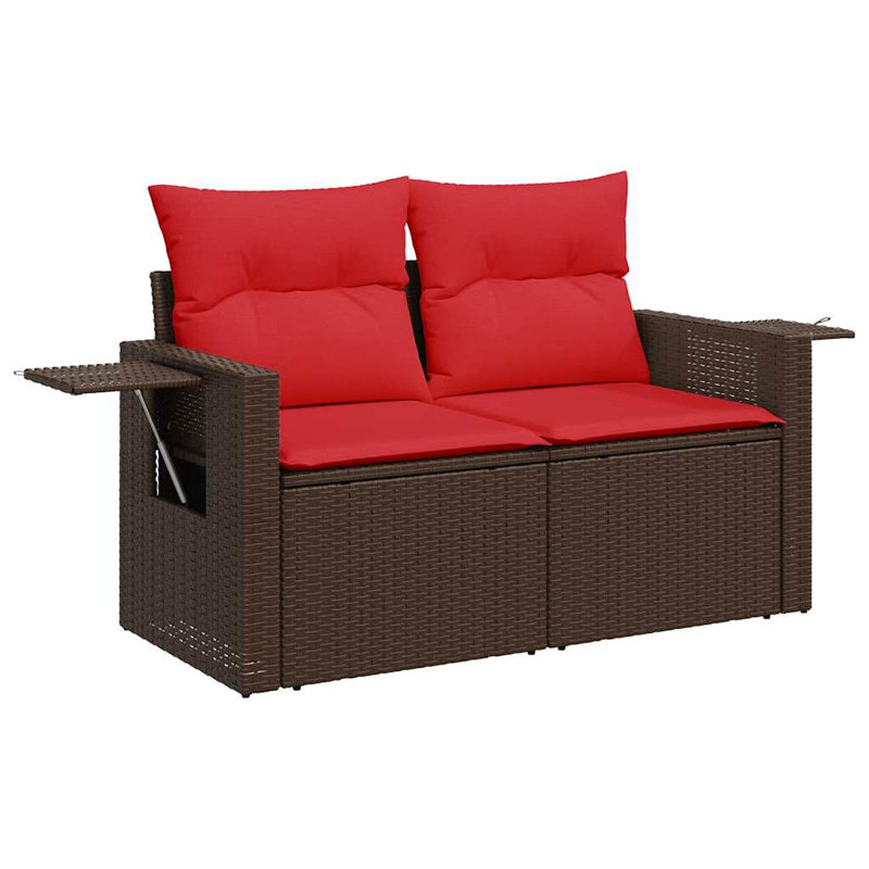 55cm Wide Patio Sofa with Cushions