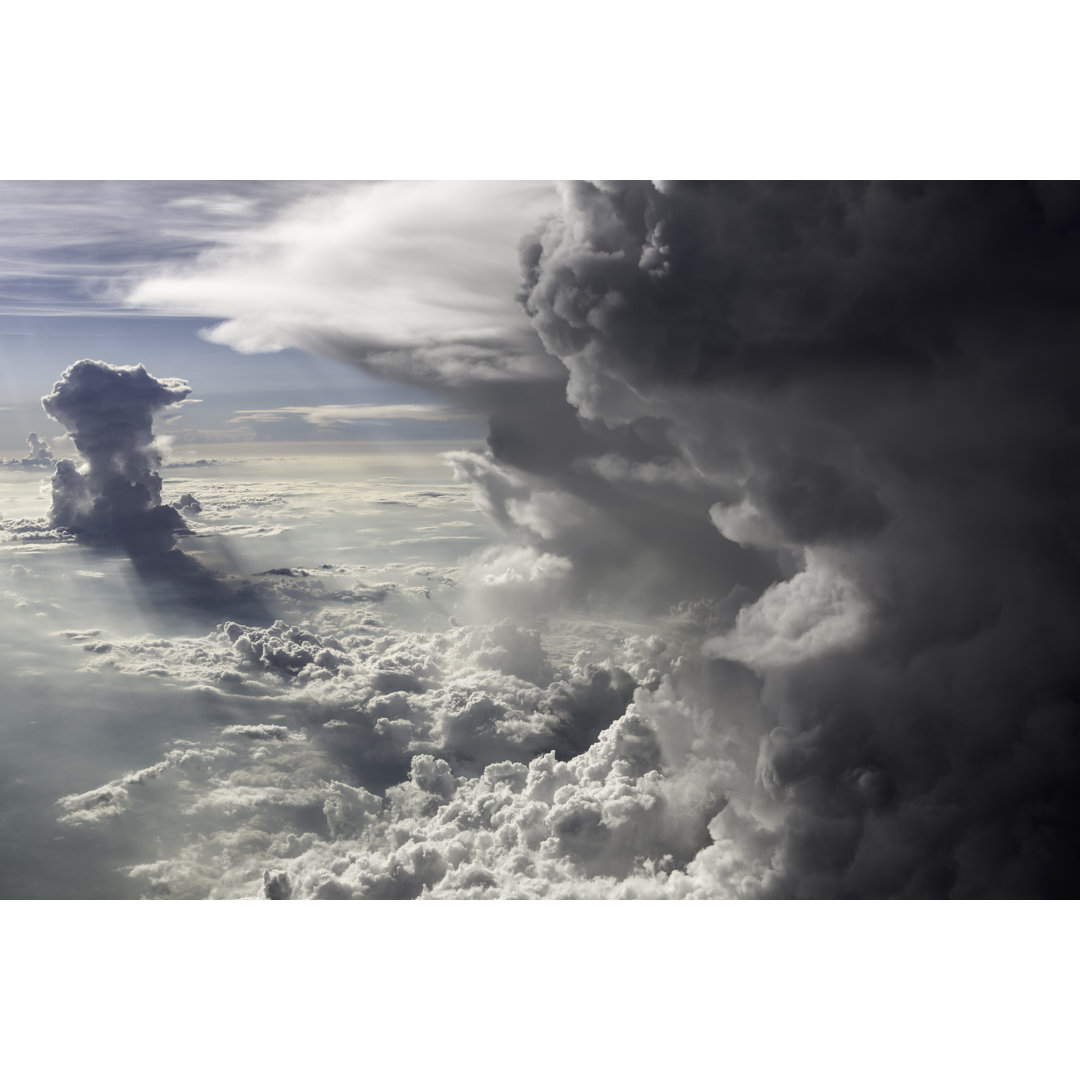 Leinwandbild Towering Thunderstorms von Skyhobo