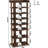 Bridgeview 45'' Double Row 7-Tier Freestanding Wooden Shoe Rack with Top Storage Shelf for Entryway & Closet-603773809