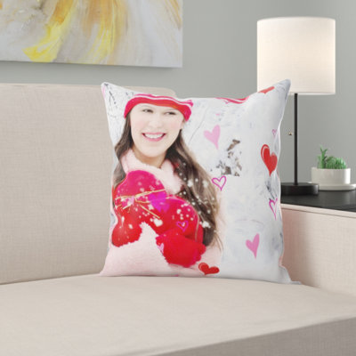 Microsuede Throw Pillow