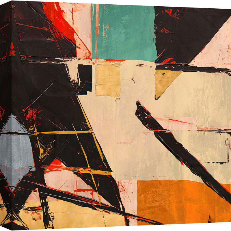 Modern Abstract: Fragment I by Haru Ikeda - Wrapped Canvas Print, 70cm H x 70cm W