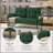 corduroy fabric, comfortable monochrome double sofa, suitable for living rooms and bedrooms-132619801