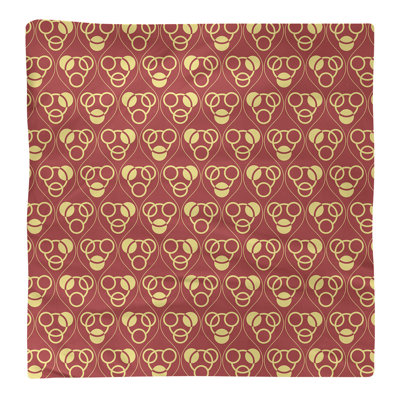 Jordao Cotton Geometric Square Napkin