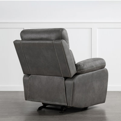Jacelynn 39'' W Rocker Glider Transitional Upholstered Recliner