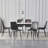 49cm H Tufted Velvet Upholstered Side Chair in Grey-114193806