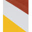 Rainbow Collection Outdoor Rug Modern Design in Yellow-102960247
