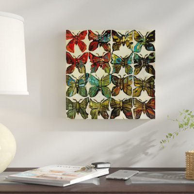 «Butterflies», reproduction sur toile