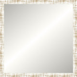 Faded White Legacy Mirror