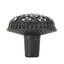 HAMPTON CRYSTALIZED KNOB; DECORATED WITH SWAROVSKI® LT COL TOPAZ CRYSTALS; BURNISH BRASS-594682405