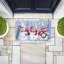 Tapis de porte Holiday Holiday Icy Snowman Trio, par Paul Brent, 18 po x 30 po
