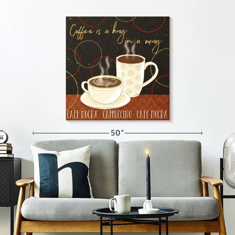 Yarlin Fresh Coffee III, 30" H x 30" W
