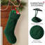 Chaussettes de Noël personnalisées, chaussettes de Noël personnalisées 18 pouces (1 pièce rouge)