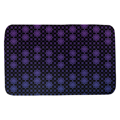 Tapis de bain en treillis Leffel