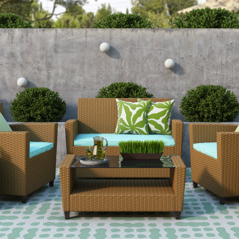 Plantation Outdoor Rectangular Throw Pillow, Sage Floral, Sage