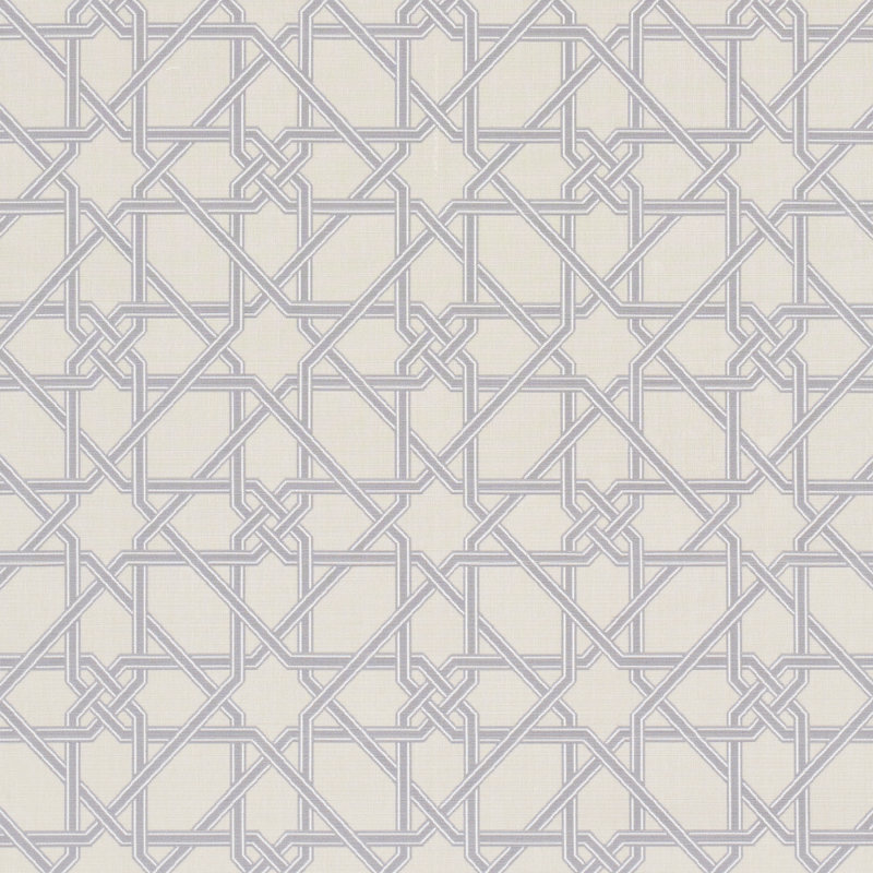 Schumacher x Mary McDonald Le Maroc Épinglé Fabric, Dove