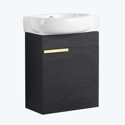 Ensemble de meuble-lavabo simple 16 po Gabey