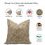 Housse de coussin Block Block, housse de coussin décorative en coton épais pouces_RAM-GRN-TC-579127665-579127676