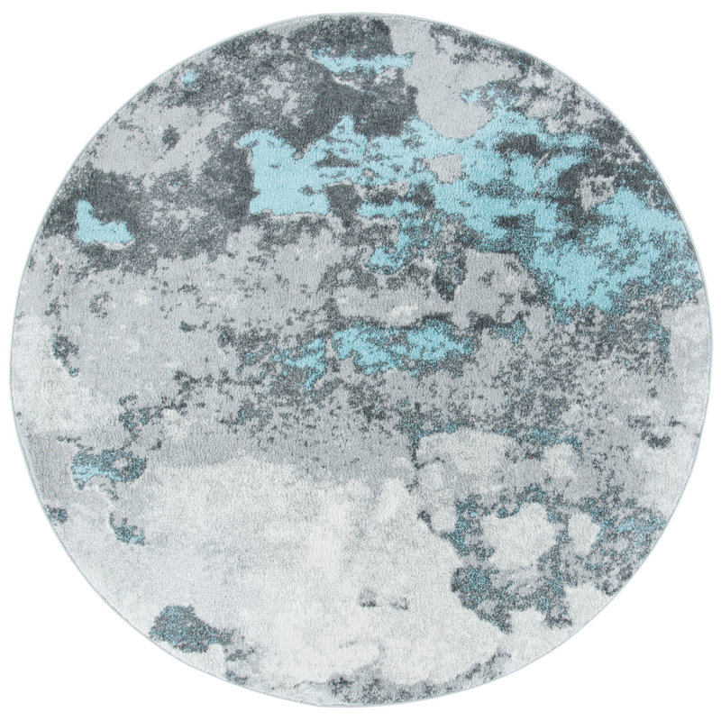 Heuer Performance Abstract Rug, Round 4'