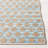Arria Cape Cod Hand Woven Jute/Cotton Polka Dots Rug in Blue/Natural-1042362624
