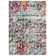 Felty Abstract Blue/Green/Orange Area Rug