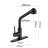 KISRAIS Pull Out Kitchen Faucet-70674563