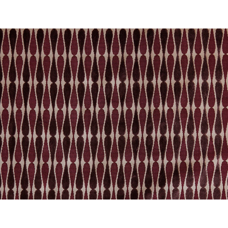 Dragonfly Fabric, Taupe/Grape