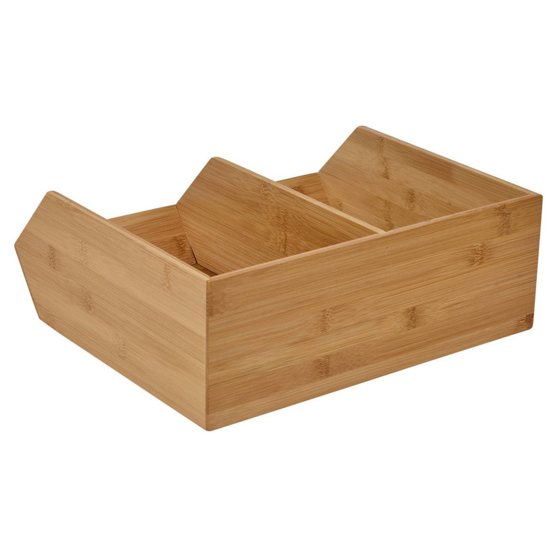 Bosonohy Bamboo Makeup Organiser