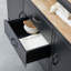 140cm Double Bathroom Vanity Base Only in Black