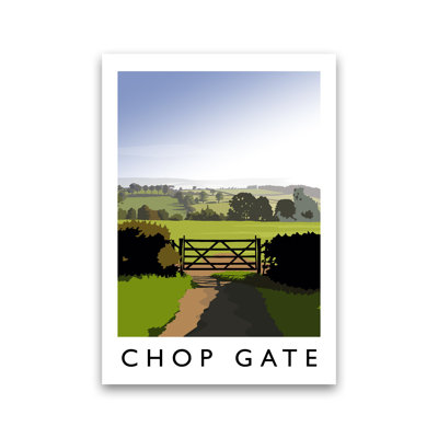 Chop Gate Portrait by Richard O'Neill - Print