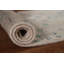 Tapis beige en laine noué à la main de conception unique 1 pi 11 po x 3 pi 9 po Rylend