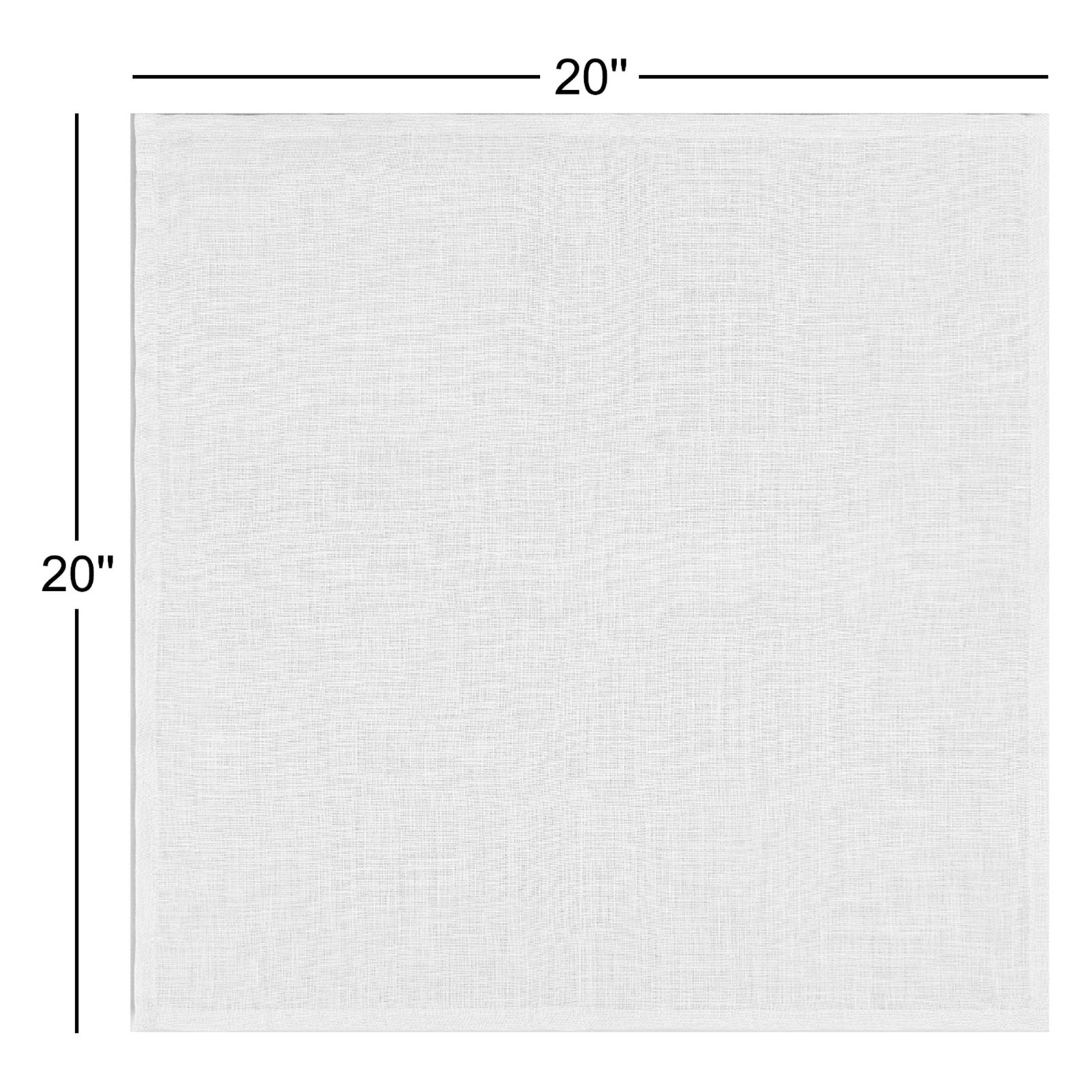100% Linen Napkin, Ivory