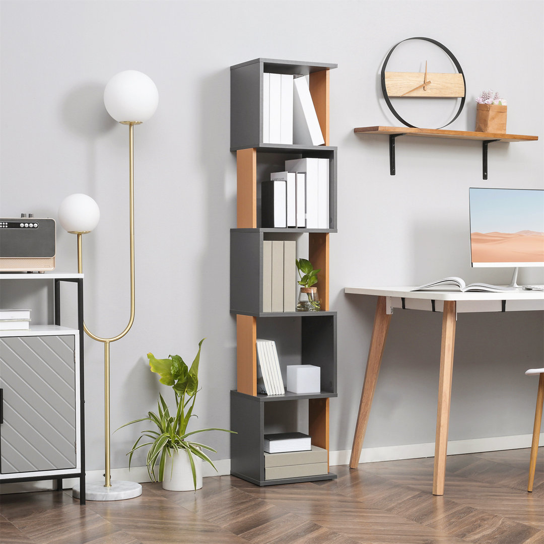 Meta Bookcase 161cm H x 33cm W Bookcase