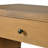 Curved Console Table, With Storage Wooden Entryway Table With 2 Drawers, Farmhouse Rustic For Entryway, Hallway, Living Room (Natural)-639933016